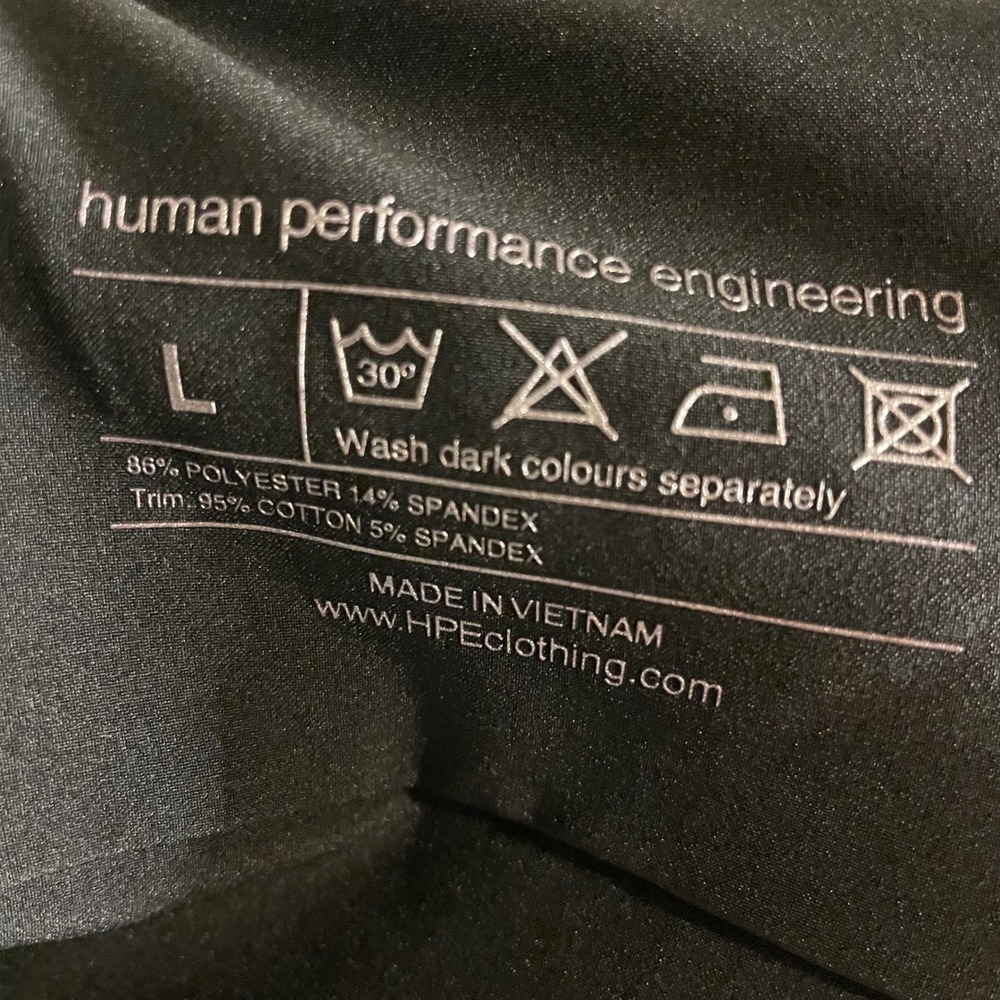 Human Performance Engineering Full‎ Zip Athletic Bomber Jacket large - Picture 4 of 4